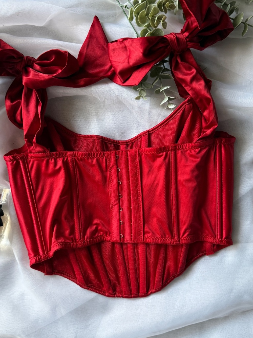 Victoria’s Secret Dream Angels Satin Bow Corset Top | Size S | NWT | Style 26712 - Picture 5 of 8